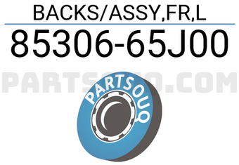Suzuki 8530665J00 BACKS/ASSY,FR,L