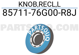 Suzuki 8571176G00R8J KNOB,RECL,L