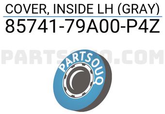 Suzuki 8574179A00P4Z COVER, INSIDE LH (GRAY)