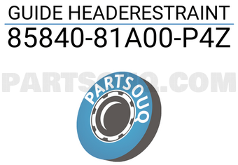 Suzuki 8584081A00P4Z GUIDE HEADERESTRAINT