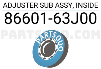 Suzuki 8660163J00 ADJUSTER SUB ASSY, INSIDE