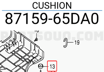 Suzuki 8715965DA0 CUSHION