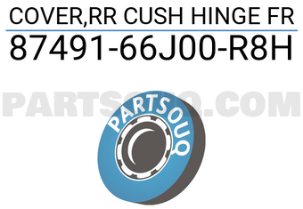 Suzuki 8749166J00R8H COVER,RR CUSH HINGE FR