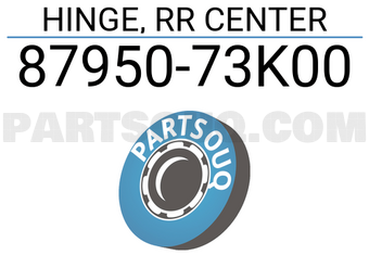 Suzuki 8795073K00 HINGE, RR CENTER