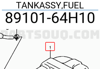 Suzuki 8910164H10 TANKASSY,FUEL