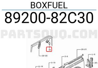 Suzuki 8920082C30 BOXFUEL