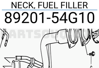 Suzuki 8920154G10 NECK, FUEL FILLER