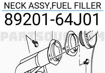 Suzuki 8920164J01 NECK ASSY,FUEL FILLER