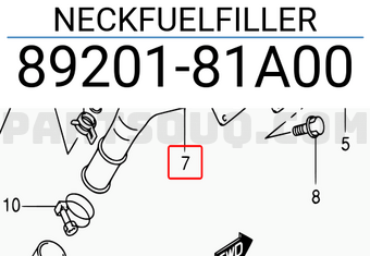 Suzuki 8920181A00 NECKFUELFILLER
