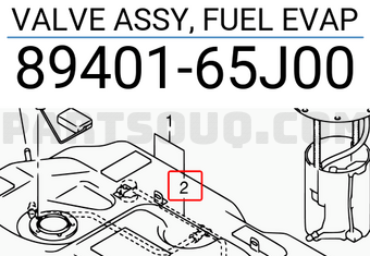 Suzuki 8940165J00 VALVE ASSY, FUEL EVAP
