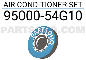 Suzuki 9500054G10 AIR CONDITIONER SET
