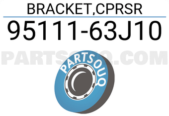 Suzuki 9511163J10 BRACKET,CPRSR