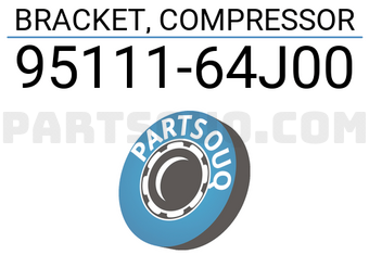 Suzuki 9511164J00 BRACKET, COMPRESSOR