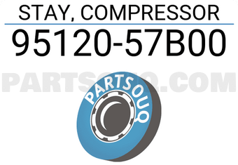 Suzuki 9512057B00 STAY, COMPRESSOR