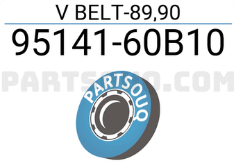 Suzuki 9514160B10 V BELT-89,90