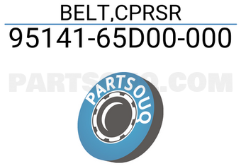 Suzuki 9514165D00000 BELT,CPRSR