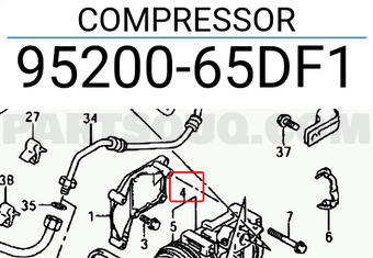 Suzuki 9520065DF1 COMPRESSOR