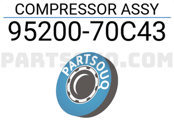 Suzuki 9520070C43 COMPRESSOR ASSY