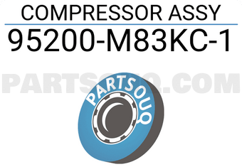 Suzuki 95200M83KC1 COMPRESSOR ASSY
