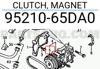Suzuki 9521065DA0 CLUTCH, MAGNET
