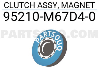 Suzuki 95210M67D40 CLUTCH ASSY, MAGNET