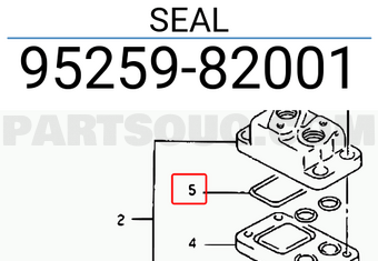 Suzuki 9525982001 SEAL