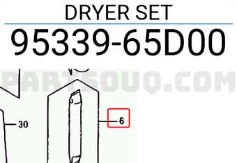 Suzuki 9533965D00 DRYER SET