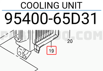 Suzuki 9540065D31 COOLING UNIT