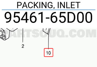 Suzuki 9546165D00 PACKING, INLET