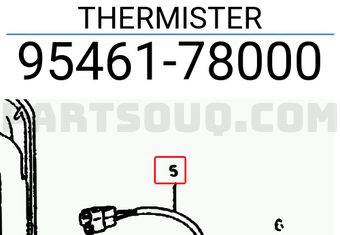 Suzuki 9546178000 THERMISTER