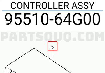 Suzuki 9551064G00 CONTROLLER ASSY