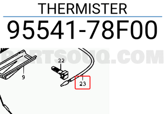 Suzuki 9554178F00 THERMISTER