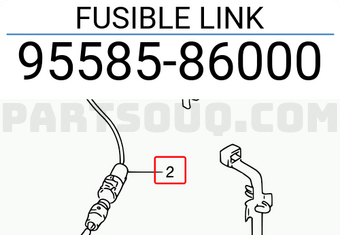 Suzuki 9558586000 FUSIBLE LINK