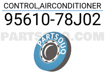 Suzuki 9561078J02 CONTROL,AIRCONDITIONER
