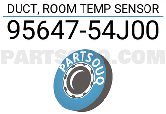 Suzuki 9564754J00 DUCT, ROOM TEMP SENSOR