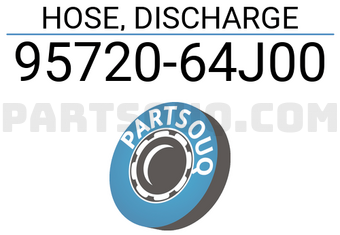 Suzuki 9572064J00 HOSE, DISCHARGE