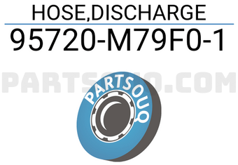 Suzuki 95720M79F01 HOSE,DISCHARGE