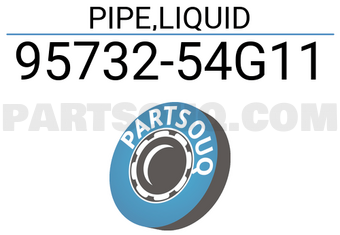 Suzuki 9573254G11 PIPE,LIQUID
