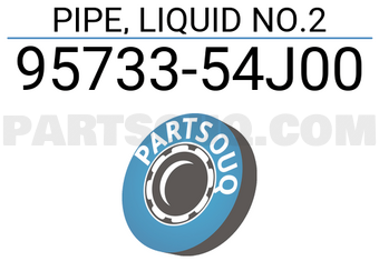 Suzuki 9573354J00 PIPE, LIQUID NO.2