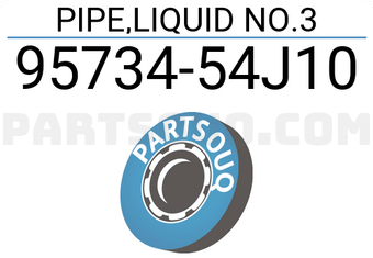 Suzuki 9573454J10 PIPE,LIQUID NO.3