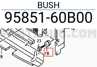 Suzuki 9585160B00 BUSH
