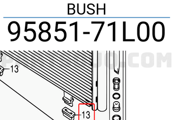 Suzuki 9585171L00 BUSH