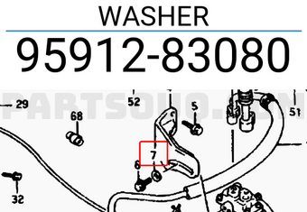 Suzuki 9591283080 WASHER