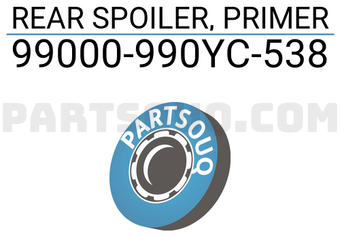 Suzuki 99000990YC538 REAR SPOILER, PRIMER