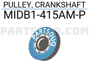 Suzuki MIDB1415amp PULLEY, CRANKSHAFT