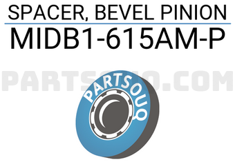 Suzuki MIDB1615amp SPACER, BEVEL PINION
