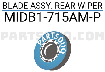Suzuki MIDB1715amp BLADE ASSY, REAR WIPER