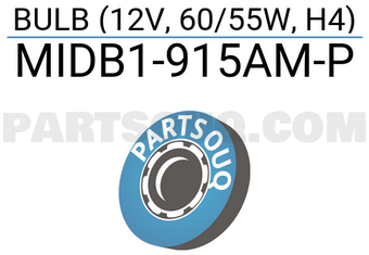 Suzuki MIDB1915amp BULB (12V, 60/55W, H4)