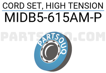Suzuki MIDB5615amp CORD SET, HIGH TENSION
