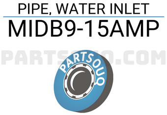 Suzuki MIDB915amp PIPE, WATER INLET
